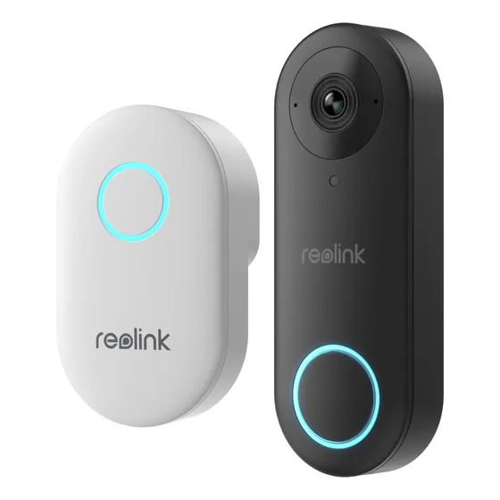 Câmera De Campainha Reolink Wifi Smart Video Com Resolução D