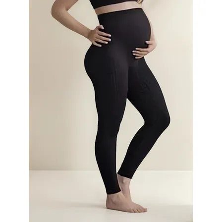 2 Calzas Maternales Algodon Colores+regalo / Ropa Maternal