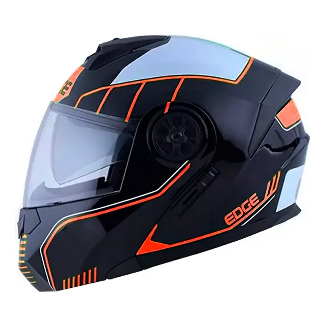 Casco Modular Edge Turbo 2 Doble Visor Brillante