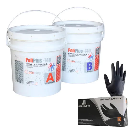 Poliuretano Expandido Espuma - Kit X 20 Kg - Aislación Color Beige