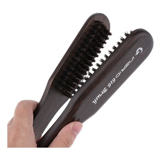 - Mango De Plancha Para El Pelo Cepillo En Forma De V Peine - Mango De Plancha Para El Pelo Cepillo En Forma De V Peine