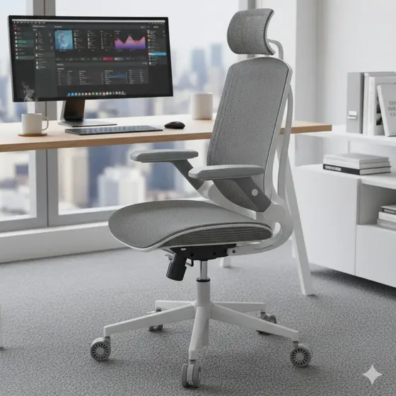 Silla Oficina Gamer Ergonomica Giratoria Reclinable Cougar Speeder One Blanca