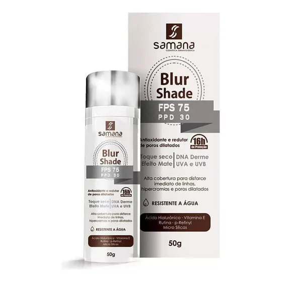 Samana Filtro Solar Blur Shade Fps75 Ppd30 Bege