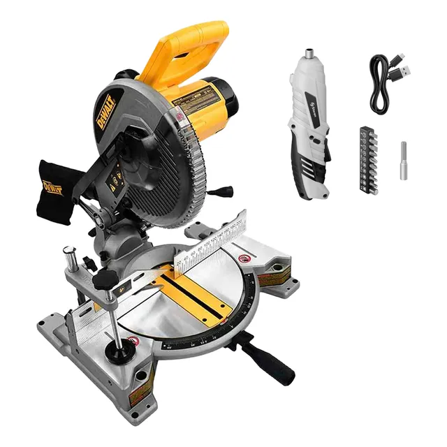 Sierra Ingletadora Dewalt Dw714 + Accesorio