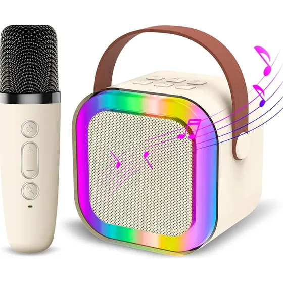 Parlante Karaoke Con Micrófono Bluetooth Varias Voces