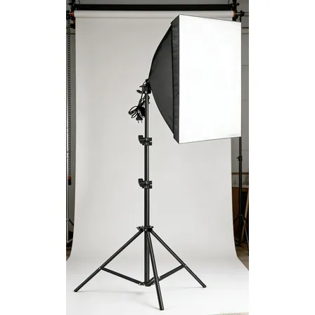 Kit Softbox 50x70 + Tripé 2m Estúdio Fotografia Iluminação