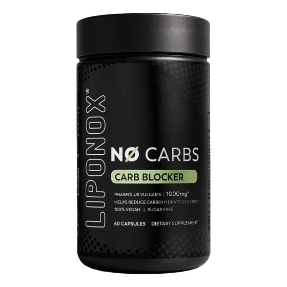 Bloqueador De Carbohidratos No Carbs 60 Capsulas Liponox