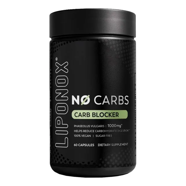 Bloqueador De Carbohidratos No Carbs 60 Capsulas Liponox
