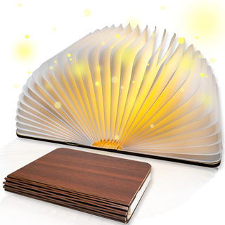 Lámpara Plegable Nocturna Con Forma De Libro, Regalo Lámpara Plegable Nocturna Con Forma De Libro, Regalo