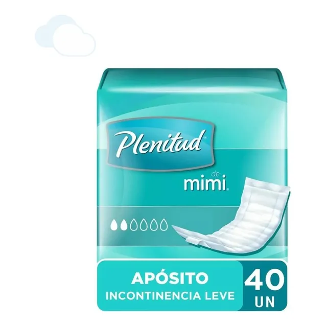 Apósito Plenitud Incontinencia Leve 1 Paquete 40 un