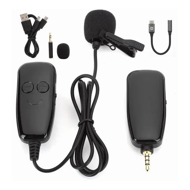 Uhf Micrófono Inalámbrico Para Grabar Vlog Para Youtube Live