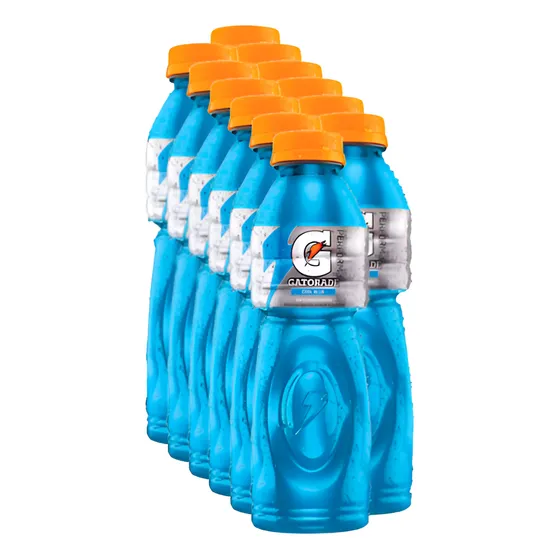 Gatorade 500ml - Pack 12 Botellas - Cool Blue