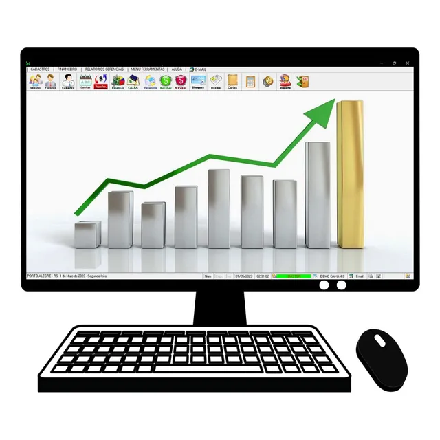 Programa Controle Financeiro, A Receber, A Pagar E Fluxo 4.0