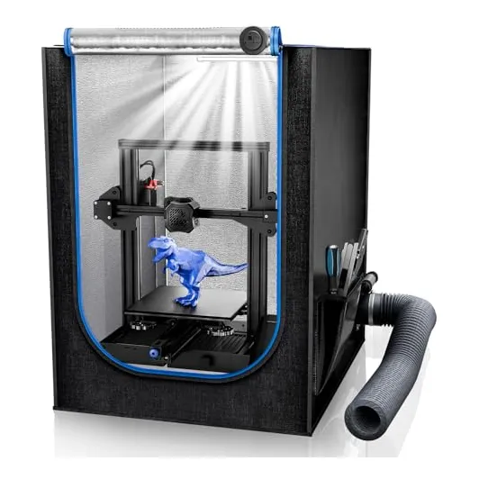 Carpa Protectora 3d Con Luz Led Para Creality Ender 3 Pro