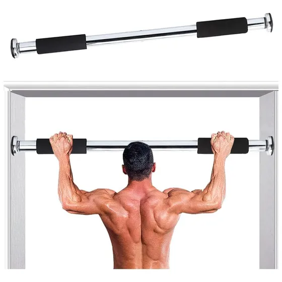 Barra Dominadas Extensible Puerta Ajustable Tracción 100kg
