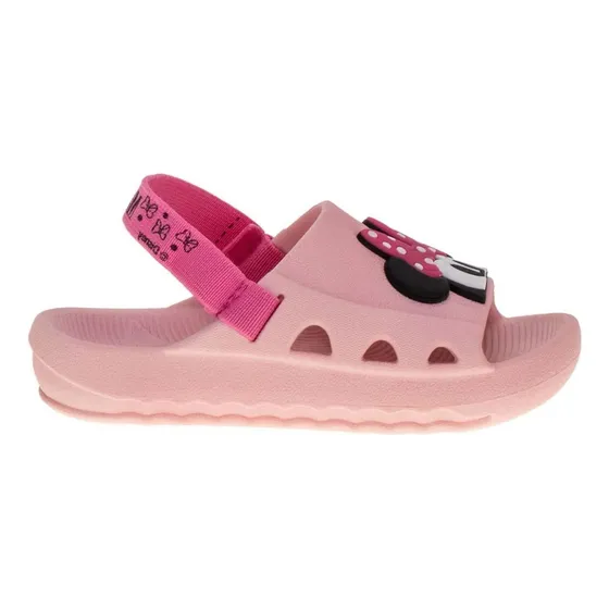 Sandalia Bebe Minie Macia Leve C/ Elástico Original Grendene