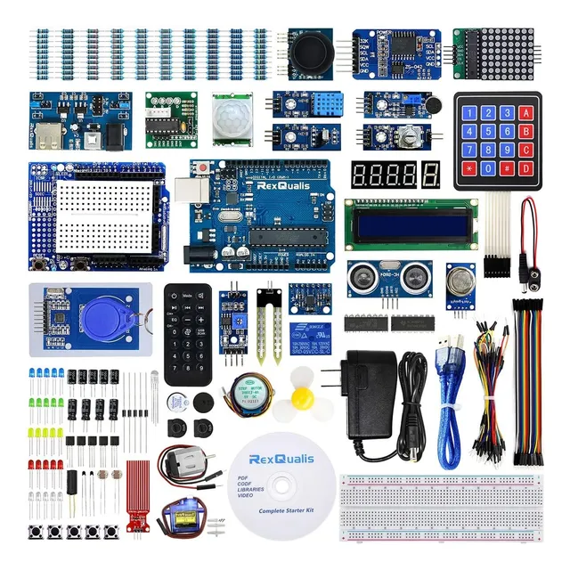 Kit Componentes Electronicos Para Arduino Uno Raspberry Pi
