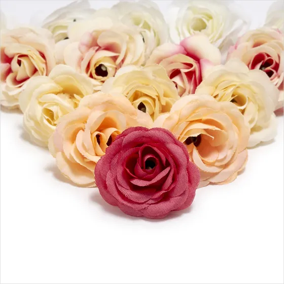 Flores Artificiales Mini Rosas Vintage!  X 50 Unidades!