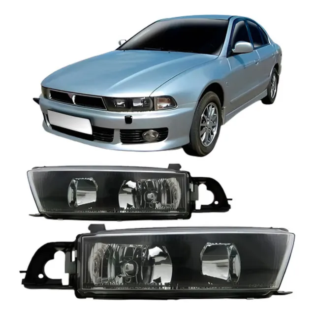 Par Farol Farolete Mitsubishi Galant 97 Á 2002 Depo