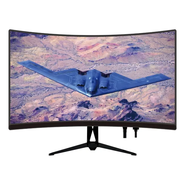 Monitor Gamer 24 Solarmax Curvo Full Hd 75hz 5ms Vga Hdmi Sx24c1