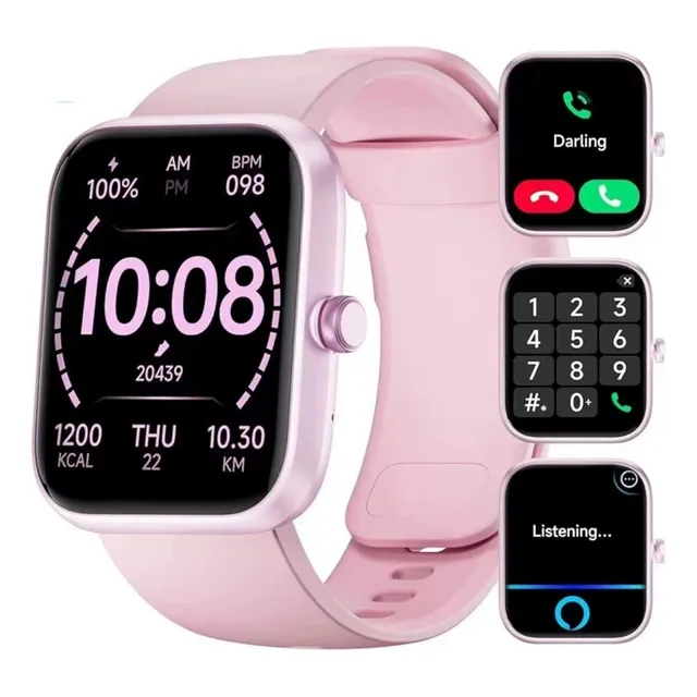 Smartwatch Relógio Inteligente Esportivo Bluetooth Alexa
