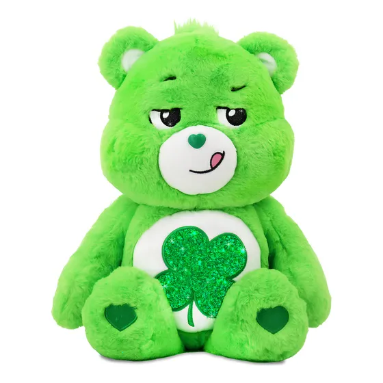 Care Bears Peluche De 18 Pulgadas, Oso De Buena Suerte Con . Color Verde