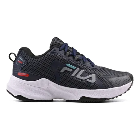 Tênis Fila Masculino Academia Lançamento Macio Leve Esportiv Marinho Preto Animal Print 41 Br