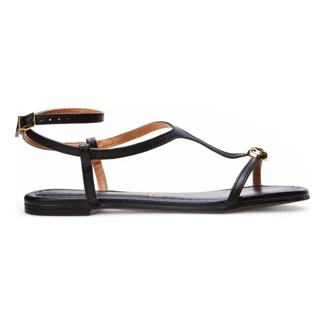 Sandália Casual Feminina Sola Rasteira Vizzano