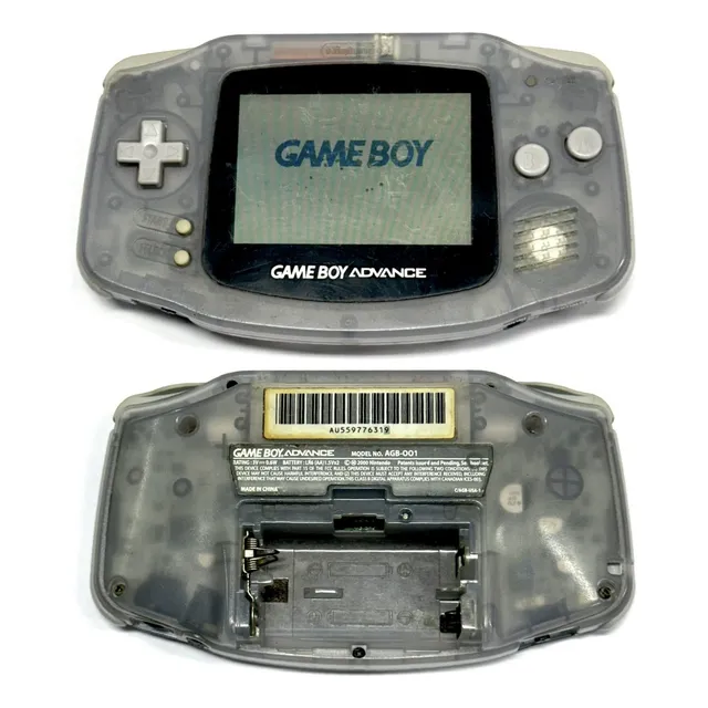 Nintendo Game Boy Advance Glacier Blue Americana