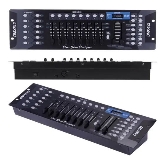 Controlador Dmx 512 Luz Dj  Fiesta