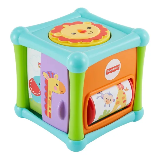 Fisher-Price Juguete para Bebés Cubo Animalitos de Actividades para bebés de 6 meses en adelante