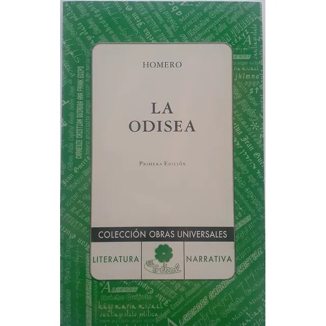 Libro Físico La Odisea. Autor: Homero