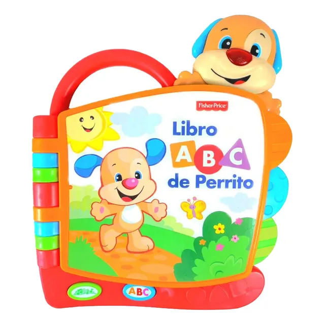 Fisher Price Libro Abc Perrito