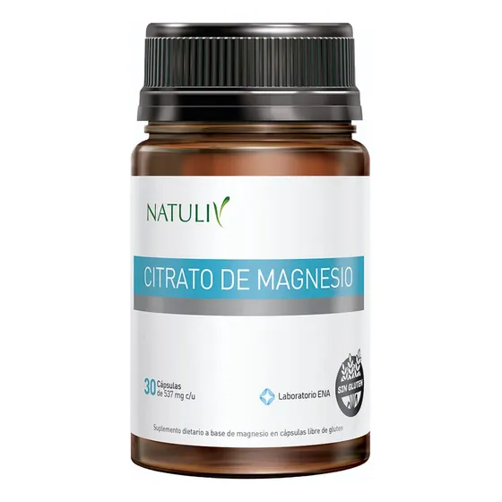 Natuliv Citrato De Magnesio X30 Cápsulas