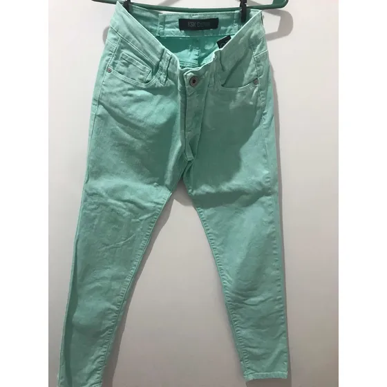 Pantalón Kosiuko Verde Agua Talle 26 (leer)