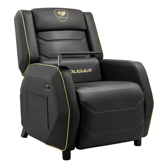Sofa Gamer Cougar Ranger Pro Royal Color Dorado Material Del Dorado Cuero De Pvc Transpirable