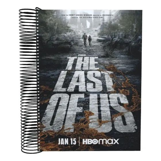 Caderno Espiral Personalizado The Last Of Us 1 Matéria