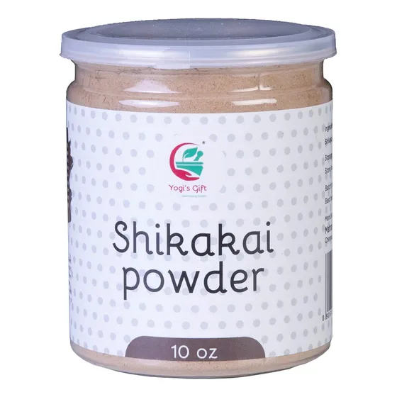 Yogi's Gift® - Polvo Shikakai De 10 Onzas | Limpia Tu Cabell