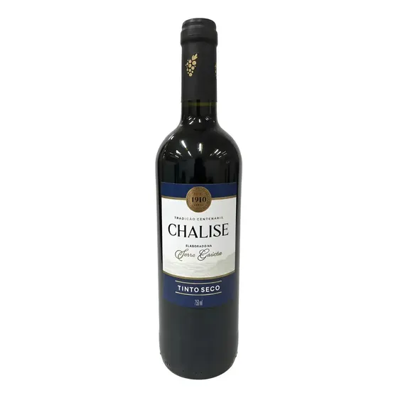 Vinho Tinto Seco Brasileiro Chalise Serra Gaúcha Garrafa 750 ml