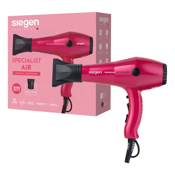 Secador De Pelo Siegen Sg-3049c01 Color Fucsia
