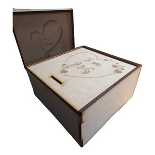 Caja Cumpleaños Mdf 20x20 Regalos Amor 14 Febrero Sorpresa Caja Cumpleaños Mdf 20x20 Regalos Amor 14 Febrero Sorpresa