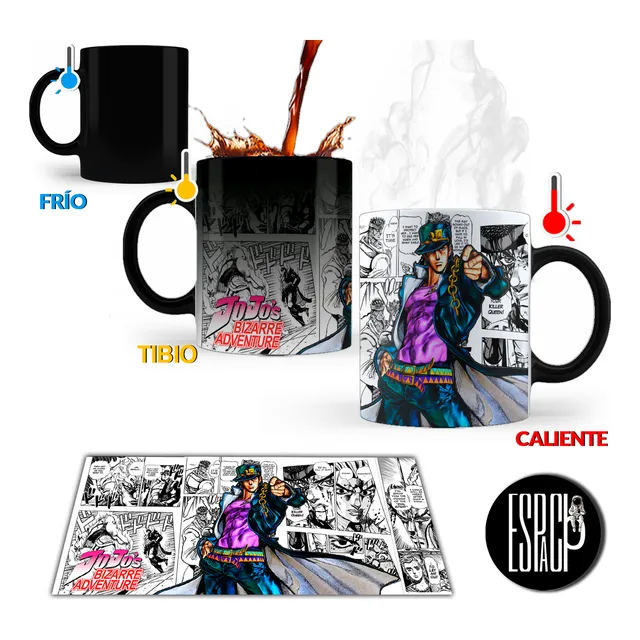 Taza Mágica Todos Los Animes Manga Regalo - Con Caja