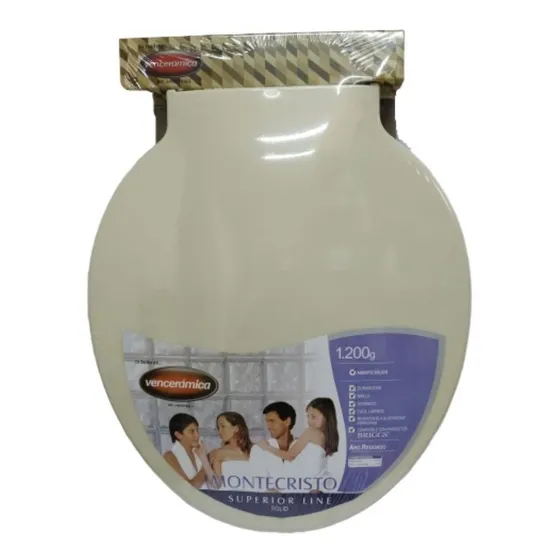 Asiento Montecristo Redondo Bone Beig Sanitario Venceramica