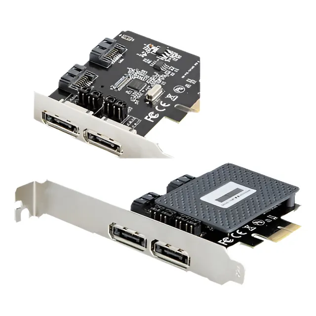 6gbps Pci-e Express Conectables A 4 Puertos Sata 3.0 Tarjeta