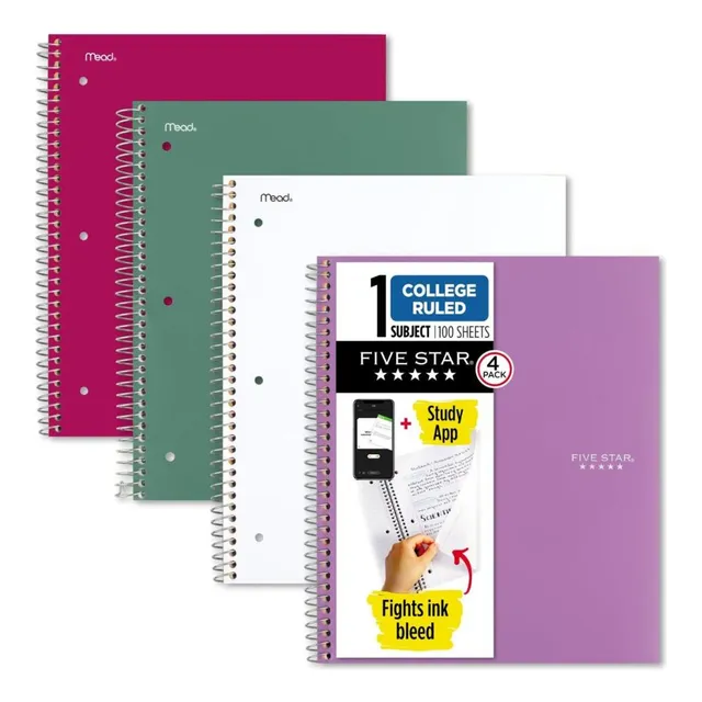 Cuadernos En Espiral Five Star