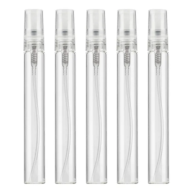 Frasco Botella Vidrio Atomizador Spray 10ml Pack X 5.