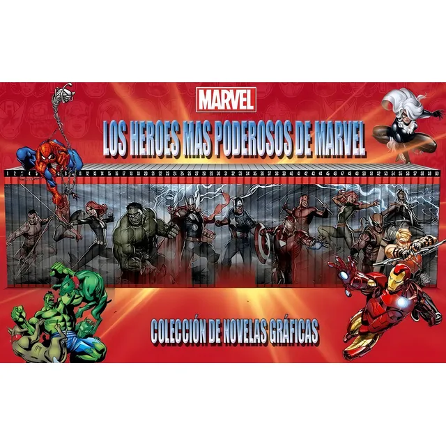 Los Héroes Mas Poderosos De Marvel - Salvat