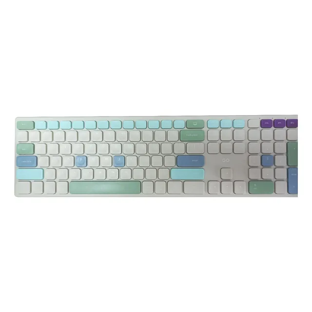 Teclado Fantech Go Pop Wk895 Beige Blanco
