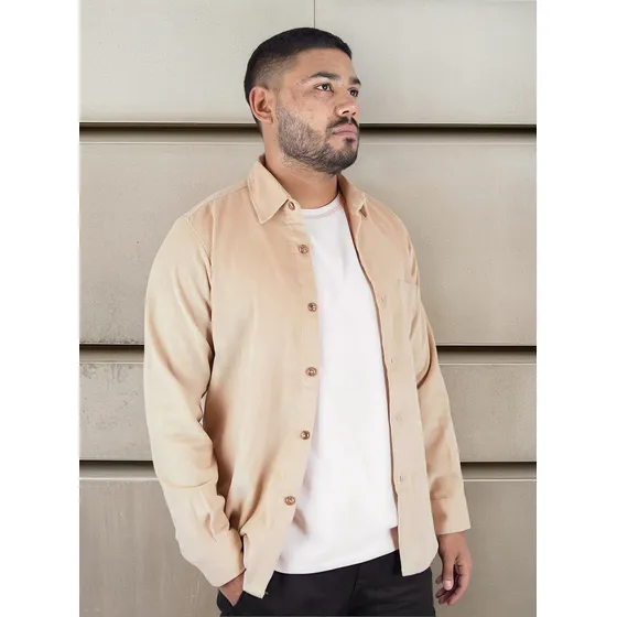 Camisa De Pana Negra Hombre