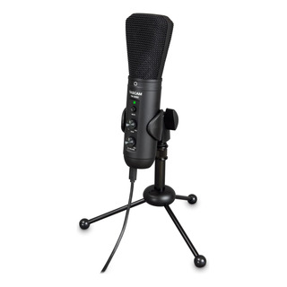 Micrófono De Condensador Usb Tascam Tm-250u Para Podcasting, Micrófono De Condensador Usb Tascam Tm-250u Para Podcasting,